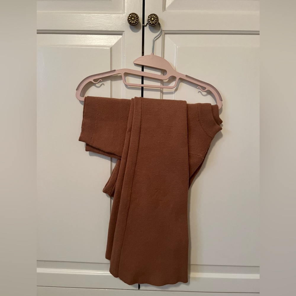 Princess Polly Tan Knit Set